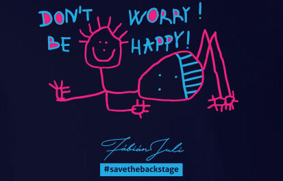 Fábián Juli kamaszkori rajzaival folytatódik a #savethebackstage kampány!