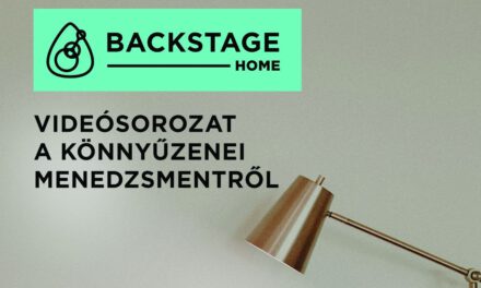 Backstage Home – Lázár Domokos: Hangfelvétel készítés és tervezés