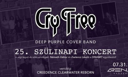 Cry Free 25. születésnap (Deep Purple) – Arena Garden
