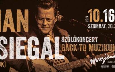 Ian Siegal (UK) visszatér a Muzikumba!