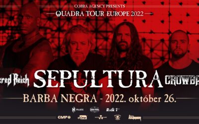 Sepultura – Quadra Tour Europe 2022 | Budapest