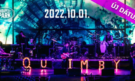 Áprilisról októberre tolódik a QUIMBY visszatérő koncertje!