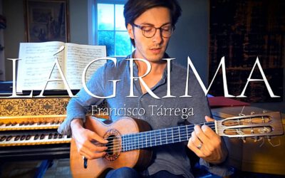 Lagrima on a 19th Century Guitar