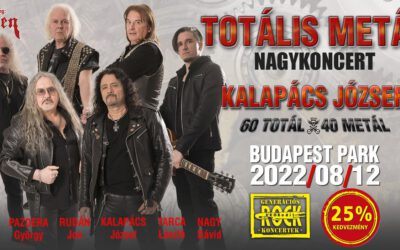 Igazi metál gála: az ünnepelt Kalapács József