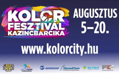 Kolor Fesztivál Kazincbarcika – Augusztus 5-20.