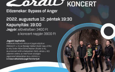 Három év után új lemezzel érkezik Miskolcra a Zorall!