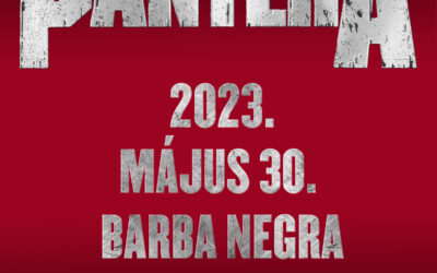 A Pantera májusban koncertezik a Barba Negrában!