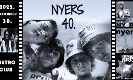 Budapesten ünnepli 40. évfordulóját a NYERS zenekar
