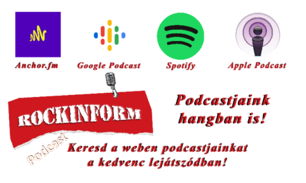 Rockinform.hu Podcast hangban is!