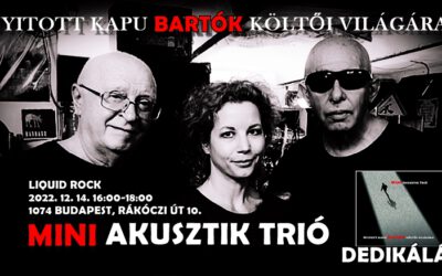 Mini Akusztrik Trió – közönségtalálkozó és dedikálás