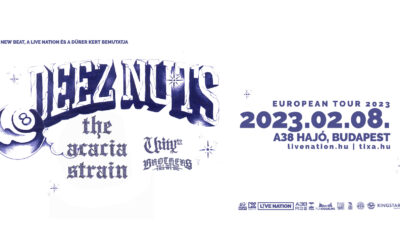 Deez Nuts: Az ausztrál hardcore banda ismét Budapesten koncertezik