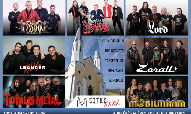 KÉTNAPOS JUBILEUMI ROCKFESZTIVÁLT SZERVEZNEK SITKÉN