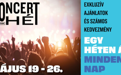 A LIVE NATION ISMÉT MEGHIRDETI KONCERT HÉT AKCIÓJÁT