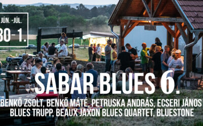 Június végén Sabar Blues 6. Káptalantótiban