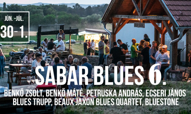 Június végén Sabar Blues 6. Káptalantótiban