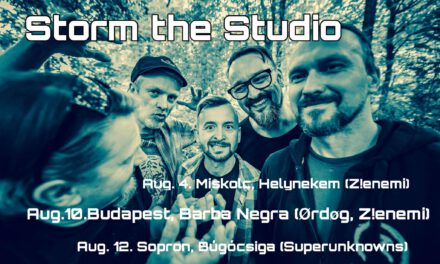 Storm The Studio lemezbemutatók Pesten és Miskolcon!