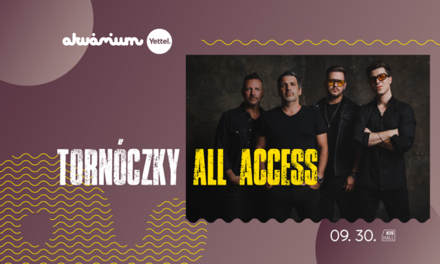 Az Akváriumban mutatja be első nagylemezét a Tornóczky All Access