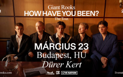 Giant Rooks – monumentális indie-rock himnuszok a Dürer Kertben