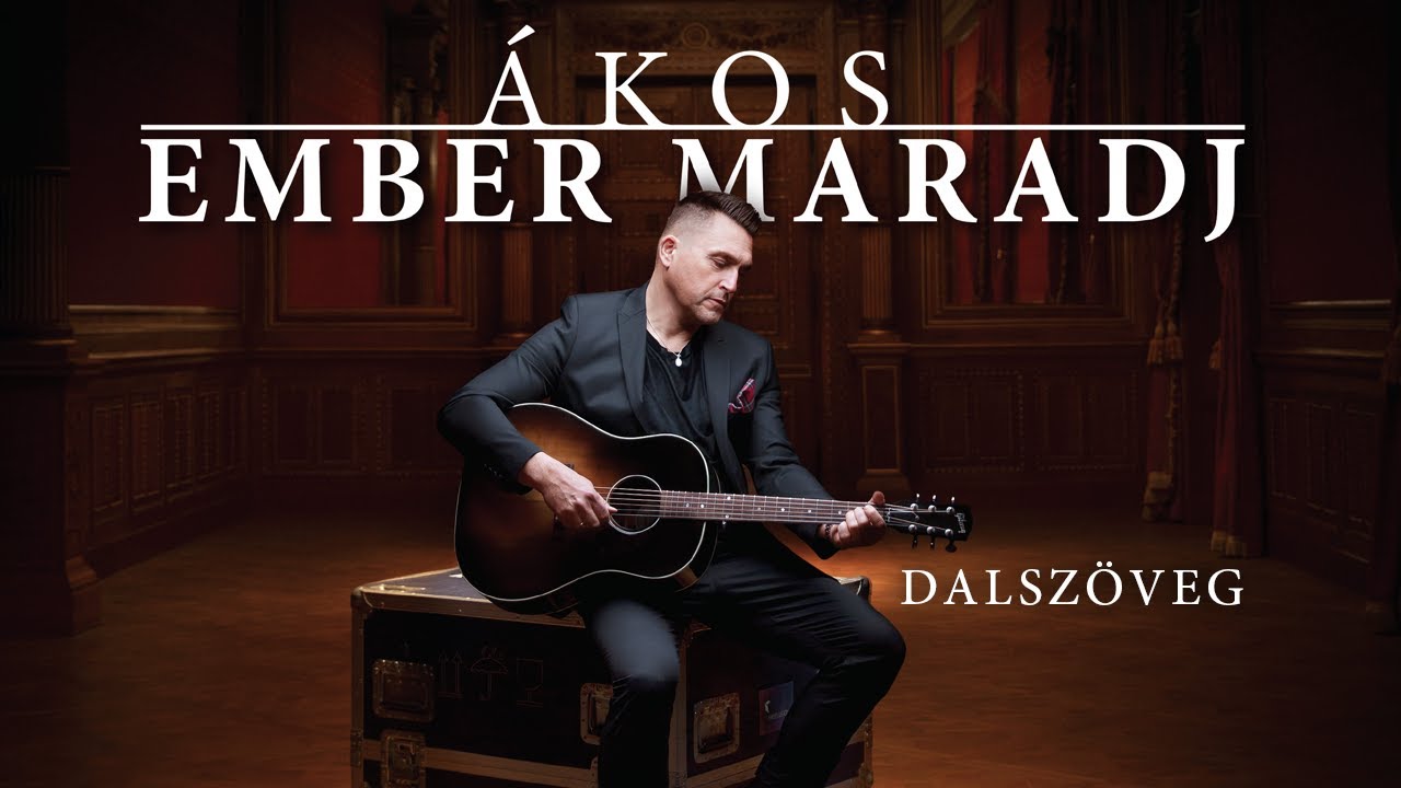 ÁKOS EMBER MARADJ Albumverzió (2023) Rockinform Magazin