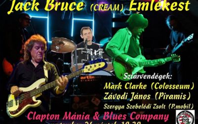 Legendák a Legendában: Jack Bruce Emlékest 2023