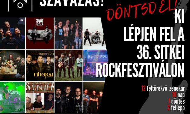 A közönség is alakíthatja a Sitkei Rockfesztivál programját