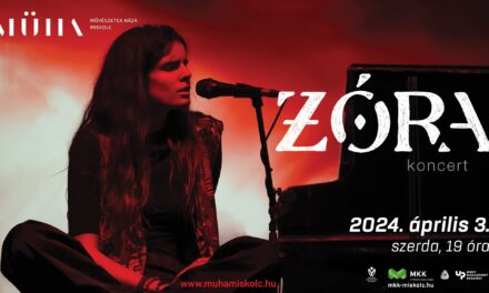 Április elején Miskolcon lép fel a fiatal, Fonogram-díjas énekesnő, Urbányi Zóra