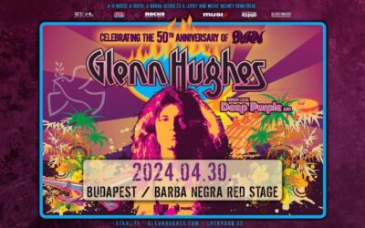 GLENN HUGHES: Deep Purple – Burn lemez 50 éves jubileumi turné budapesti állomással!