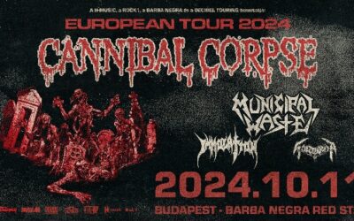 Októberben jön a CANNIBAL CORPSE a Barbába!