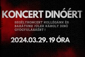 Koncert Dinóért – RaM Colosseum, Rockcsarnok 2024. 03. 29.