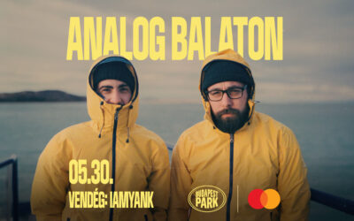 Az üres Budapest Park közepén rögzítette új live session videóját az Analog Balaton