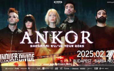 ANKOR – headliner turnéval tér vissza Budapestre a modern metal csapat