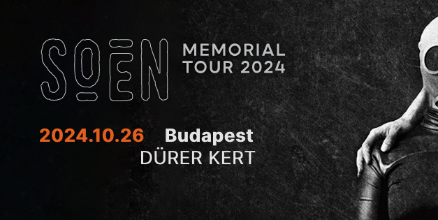 Soen: progresszív metal este a Dürer Kertben