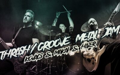 THRASH-GROOVE METAL JAM 🤘 Kovács (Depresszió) ⚡️ Makai (Lazarvs)⚡️ Hájer (Omega Diatribe)