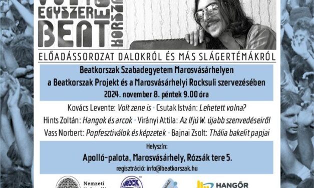 Beatkorszak Szabadegyetem Marosvásárhelyen