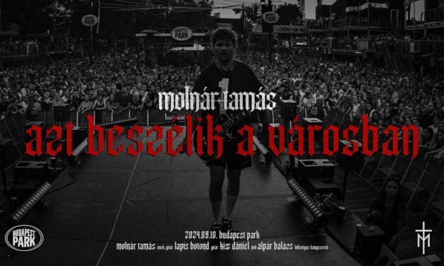 Molnár Tamás – Azt beszélik a városban (LIVE at BUDAPEST PARK)