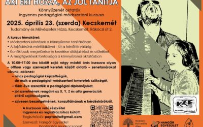 Képzés könnyűzenét oktatóknak Kecskeméten is