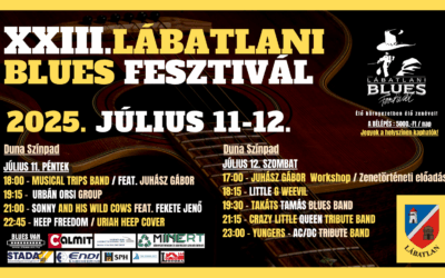 Blues a Duna partján – Jön a XXIII. Lábatlani Blues Fesztivál! 