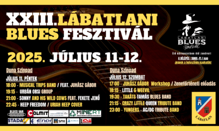Blues a Duna partján – Jön a XXIII. Lábatlani Blues Fesztivál! 