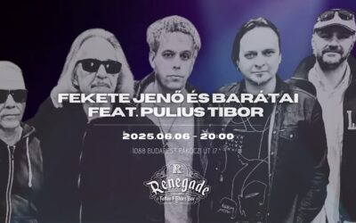 Fekete Jenő élőben a Renegade-ben – ahol a blues újra lélegzett