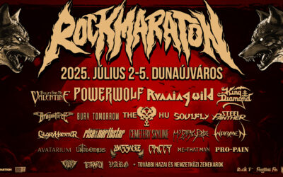 32 nemzetközi és 42 hazai csapattal, azaz összesen 74 fellépővel idén is Rockmaraton Fesztivál!