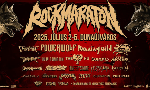 32 nemzetközi és 42 hazai csapattal, azaz összesen 74 fellépővel idén is Rockmaraton Fesztivál!