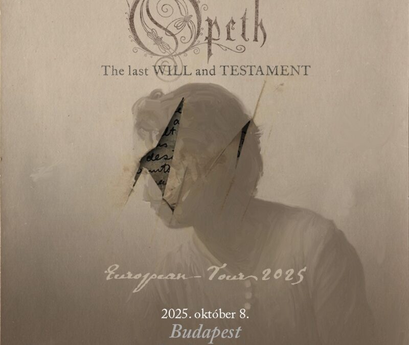 Opeth koncert a láthatáron…