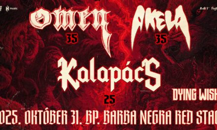 Omen / Akela / Kalapács – hármas jubileumi koncert október 31-én