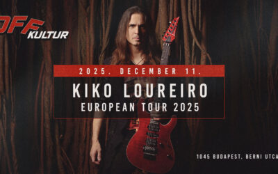 Kiko Loureiro koncert – Budapest, Off kultur