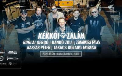Kékkői Zalán és „népi zenekara” az Analógban