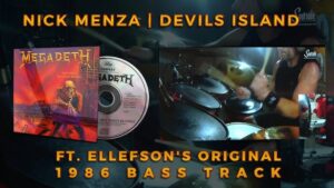 Nick Menza Devils Island | „Ft.” Ellefson’s Original Bass Track
