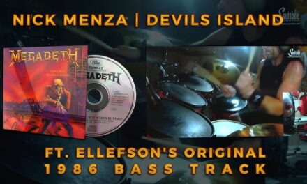 Nick Menza Devils Island | „Ft.” Ellefson’s Original Bass Track