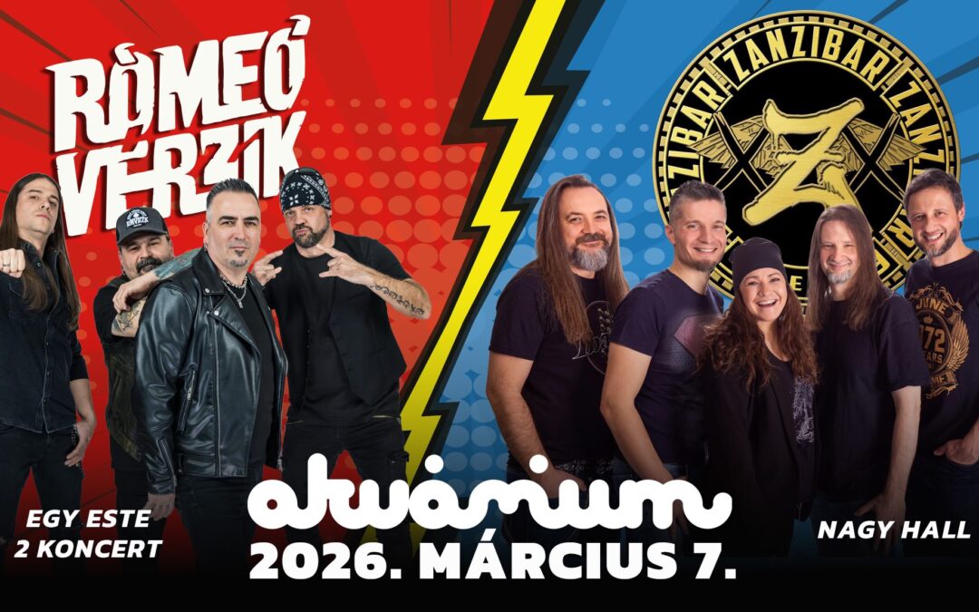 ZANZIBAR + RÓMEÓ VÉRZIK AZ AKVÁBAN!