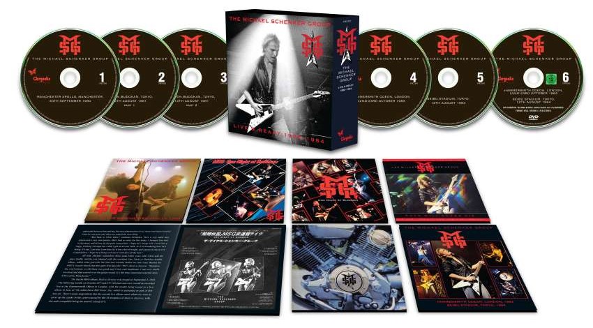 Michael Schenker Group – Koncertfelvételek a 80-as évekből