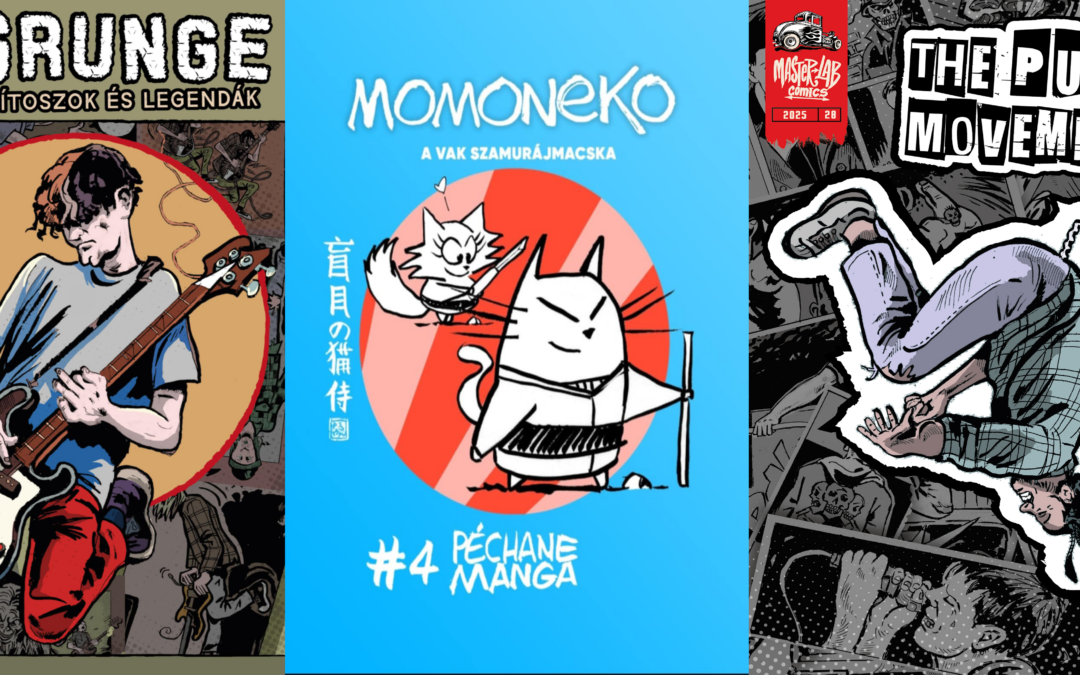 Master-Lab – márciusi képregények